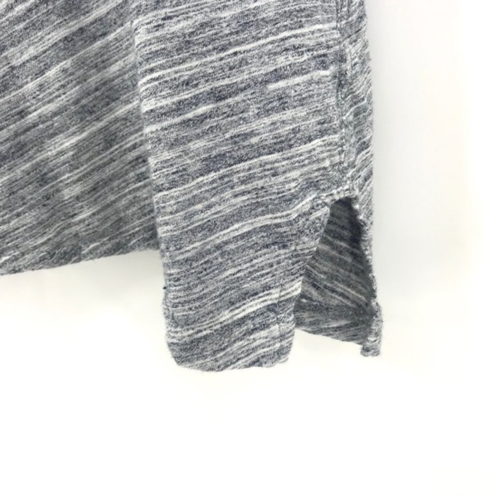 💕SALE💕Madewell Gray White Striped Tank Top - Picture 6 of 8